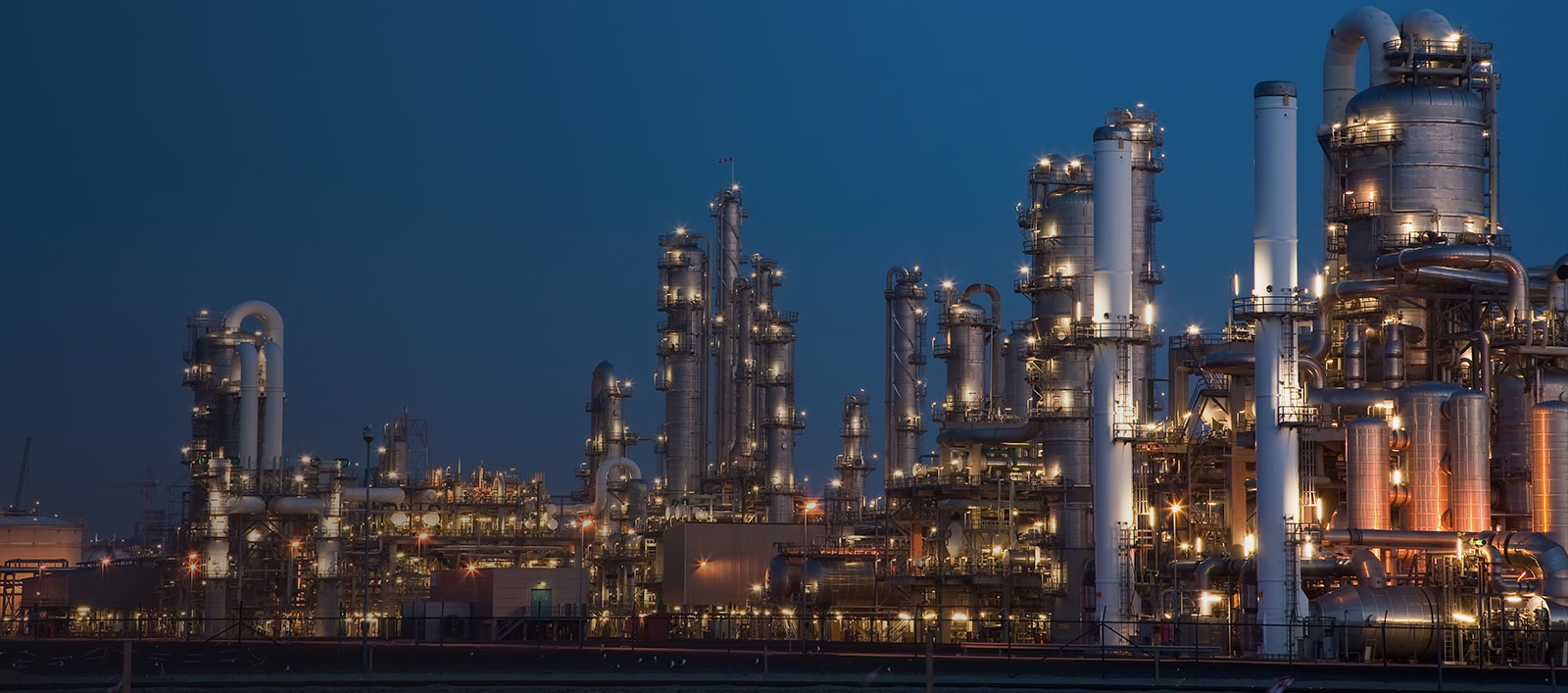 Image of refinery for chemicals